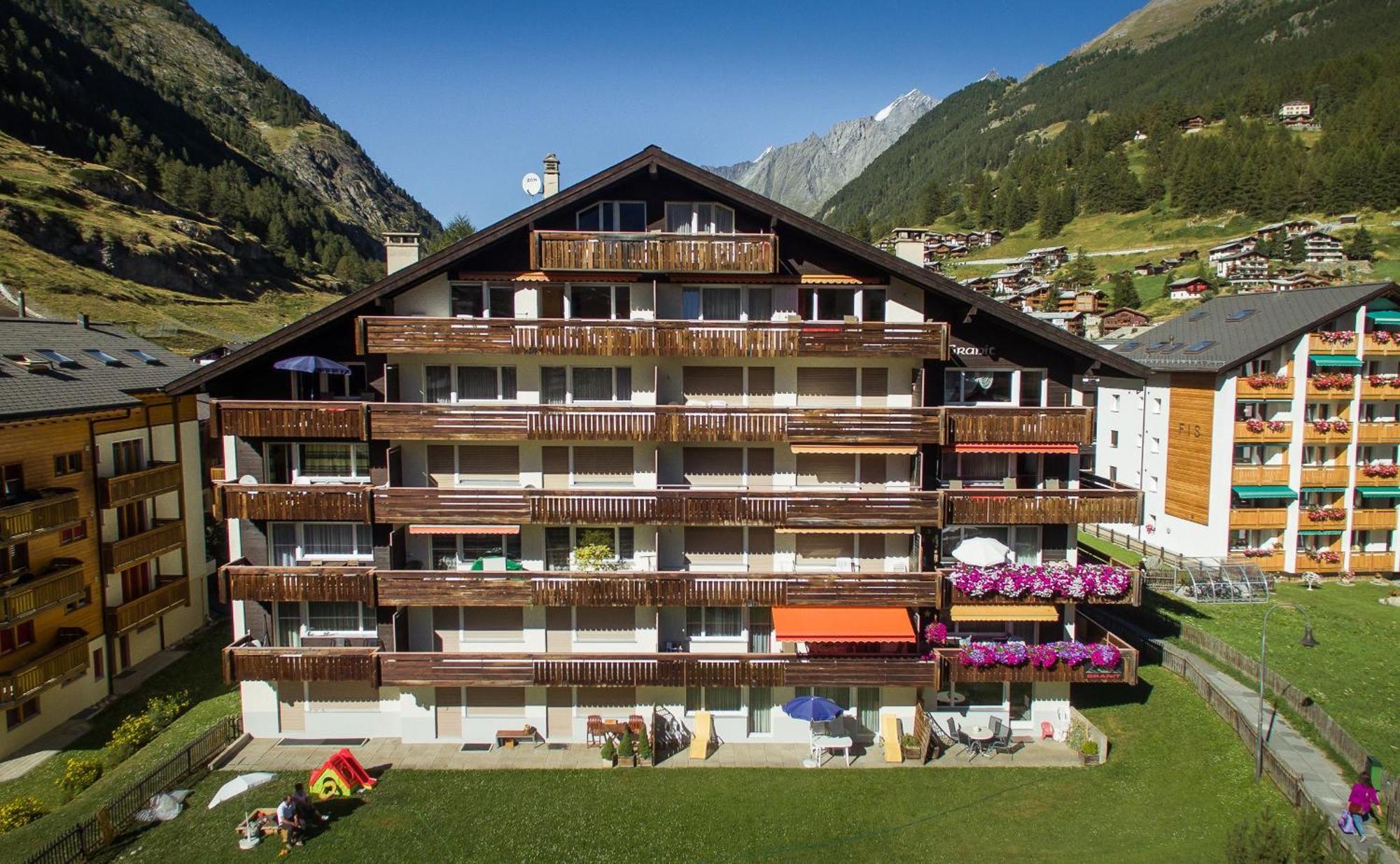 Ferienwohnung Haus Granit Zermatt Exterior foto