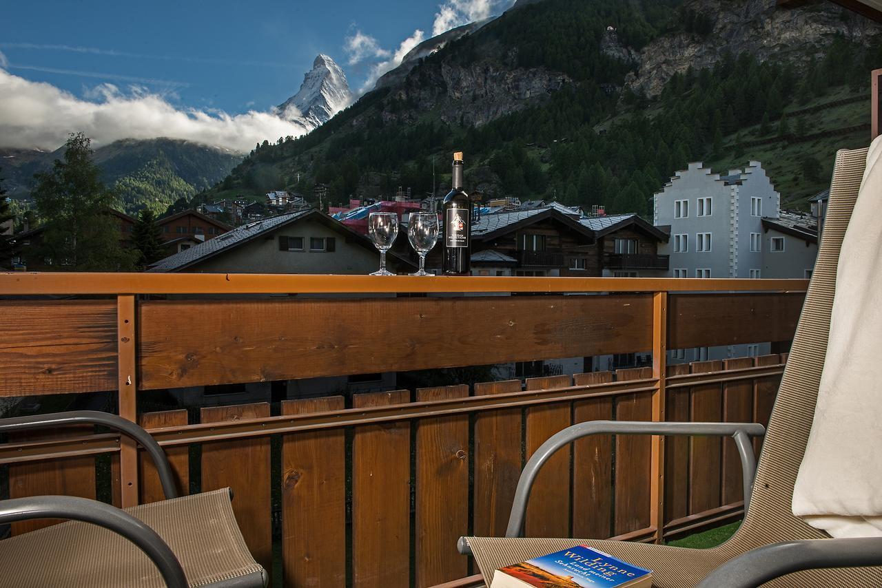 Ferienwohnung Haus Granit Zermatt Exterior foto