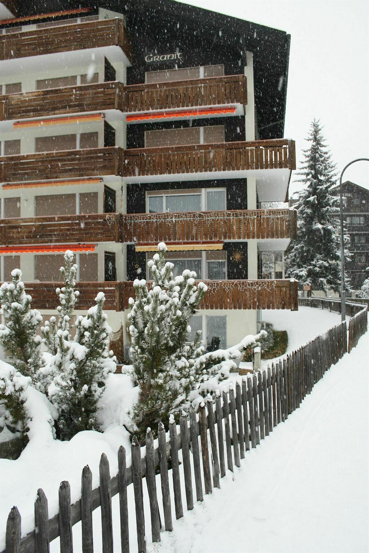 Ferienwohnung Haus Granit Zermatt Exterior foto